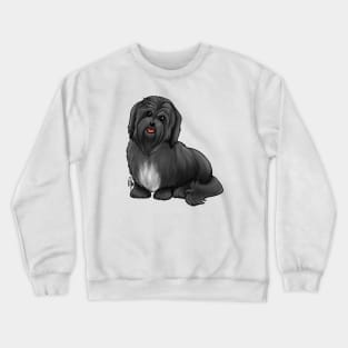 Dog - Havanese Dog - Black Crewneck Sweatshirt